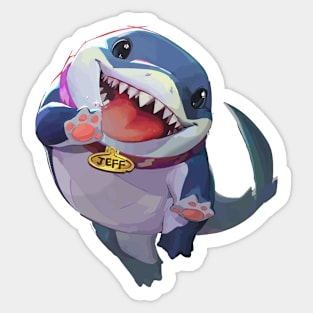 Jeff the Landshark Sticker